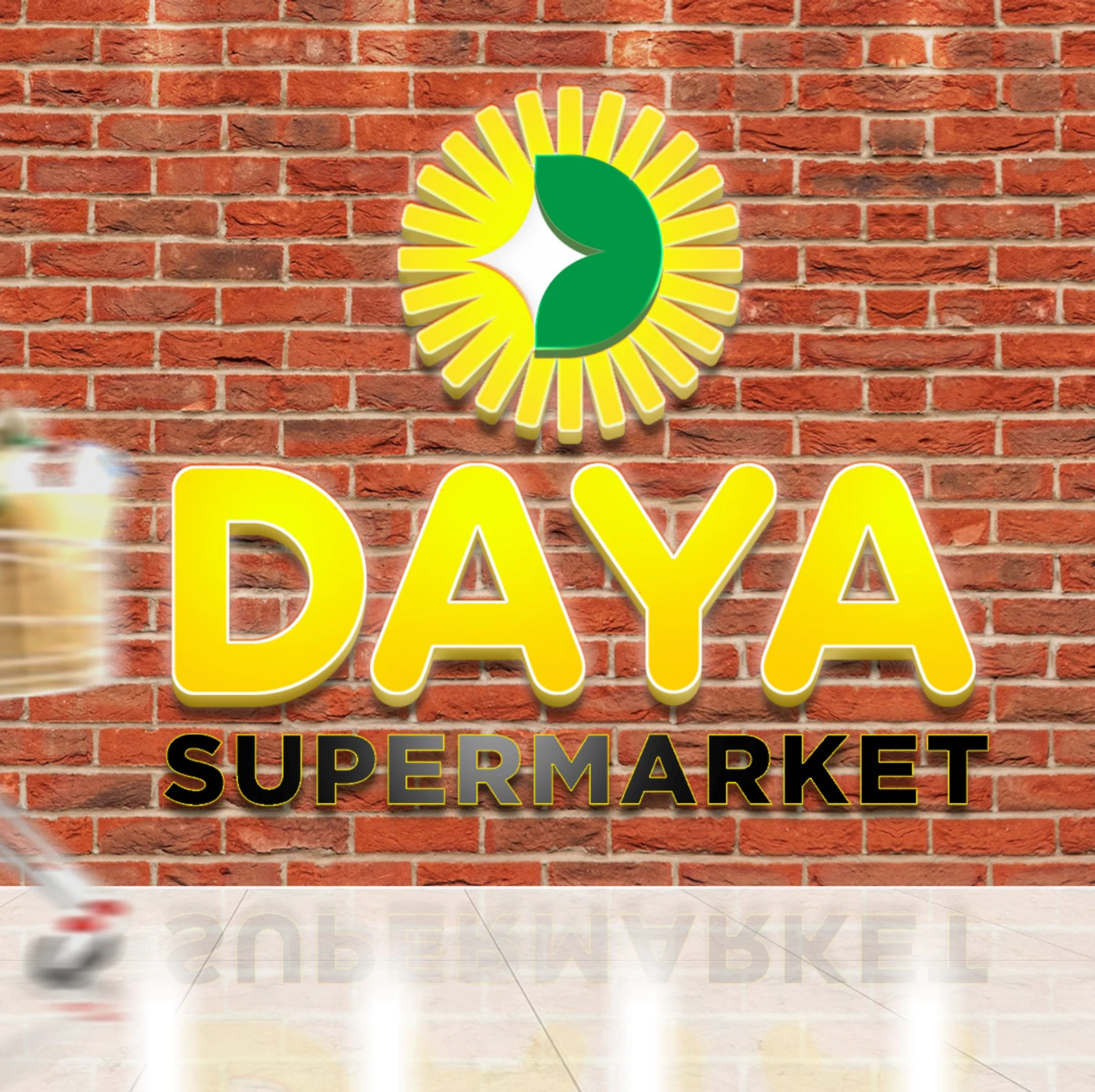 DAYA Supermarket lawn